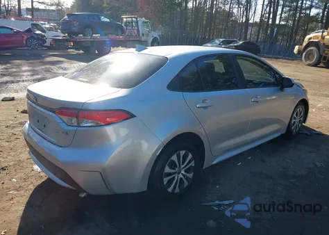 2020 Toyota Corolla Hybrid Le from USA, damaged, VIN JTDEBRBE4LJ019176